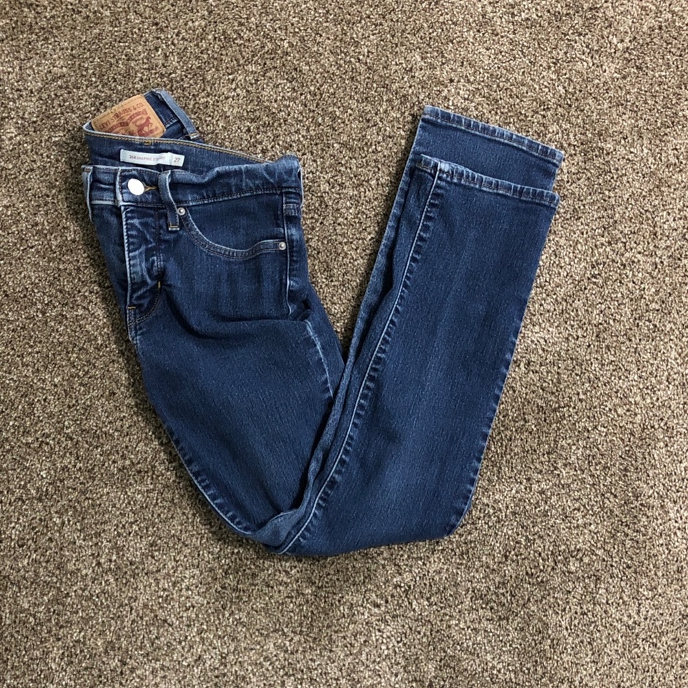 Levi's Women's Indigo Straight Leg Jeans